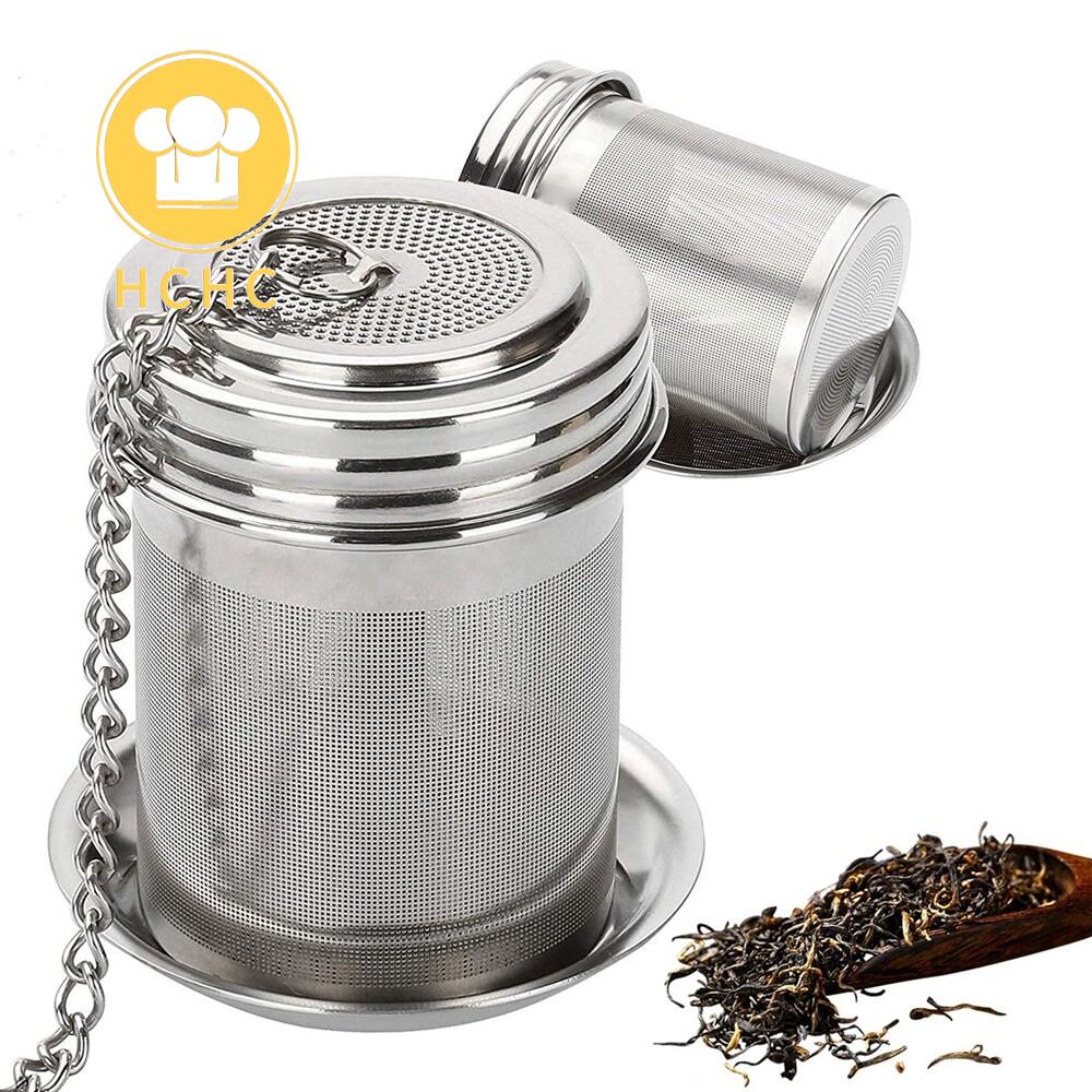 MOREY Cho Lá Lỏng Lẻo Trà Gia Vị Thêm Lưới Mịn Bóng Trà Kết Nối Ren Với Dây Xích Mở Rộng, Bộ Lọc Pha Trà Dụng Cụ Lọc Trà, Nấu Ăn Infuser