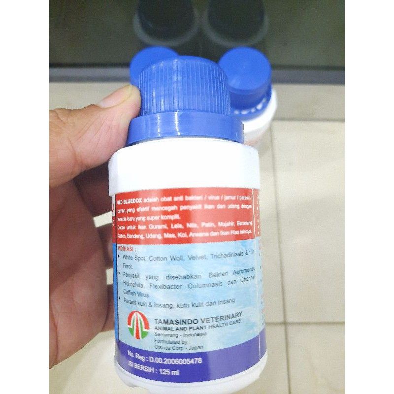 Obat Ikan Jamur Parasit Red Bluedox 120ML Tamasindo