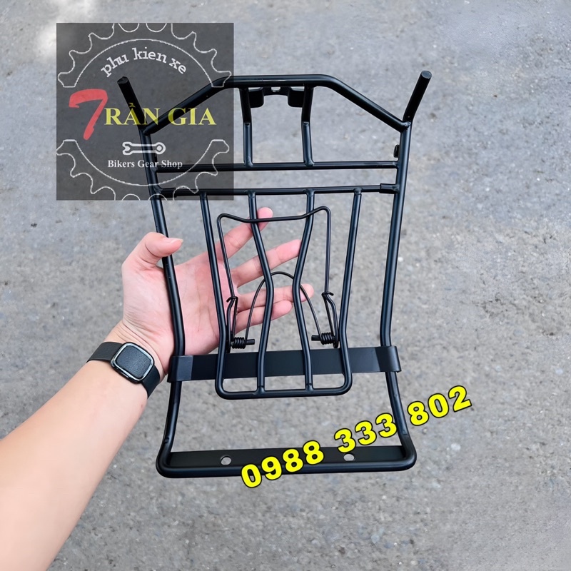 Baga ab airblade 160/125 pat kẹp yên sơn tĩnh điện - gác baga ab 2023