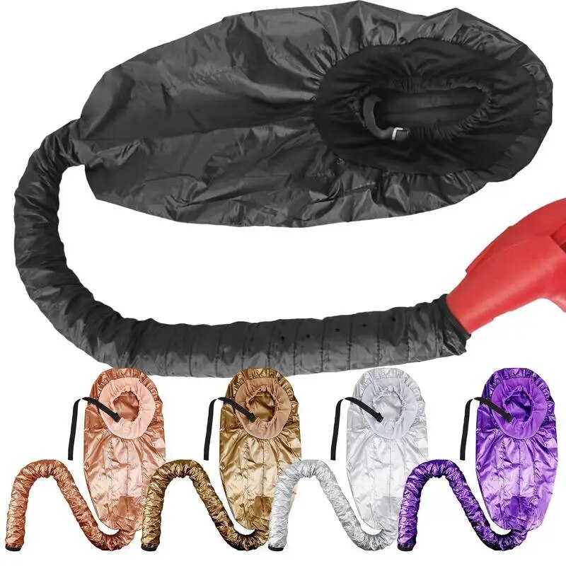 【Trusted】 Portable Hair Bonnet Dryer Caps Hair Drying Hood With Storage Bag Hair Steamer Quick Dry Baked Diffuser Hairdressing Tools