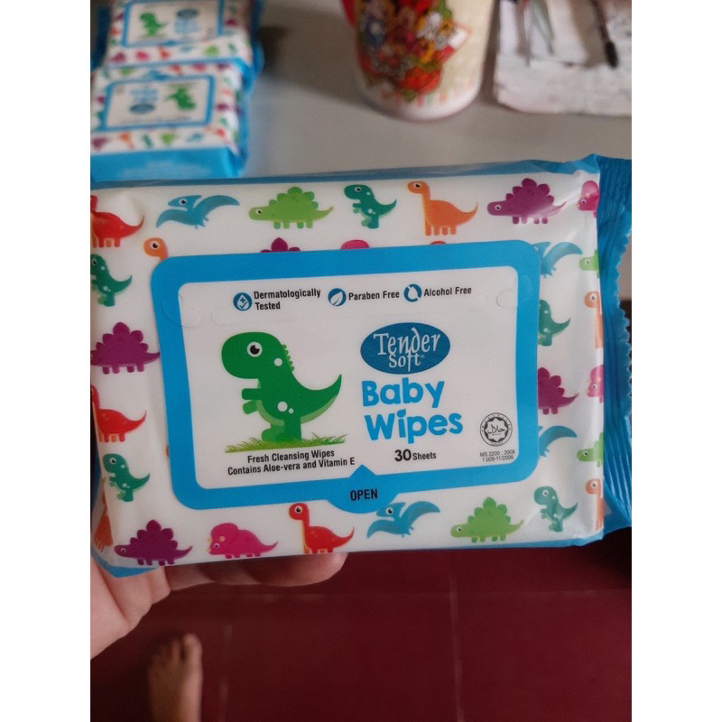 Khăn giấy ướt tender soft baby wipes