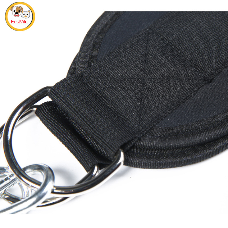 Professional Weightlifting Belt With Chain Gym Workout Pull Ups Belt For Weight Lifting Squat Training Fitness