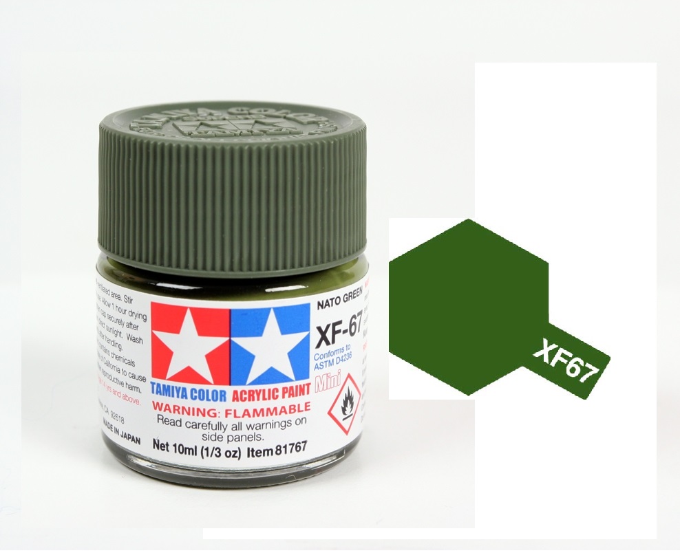 Acrylic ( XF60 ~ XF70  ) sơn mô hình gốc nước 10ML Tamiya