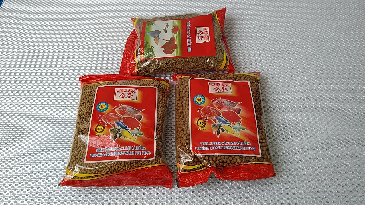 Thức ăn cá cảnh Kaokui, bịch 100gr.