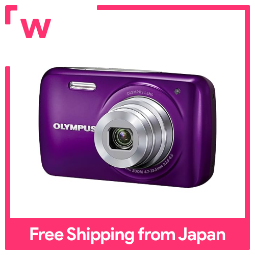 OLYMPUS Digital Camera VH-210 Purple 14.0 megapixels 5x optical