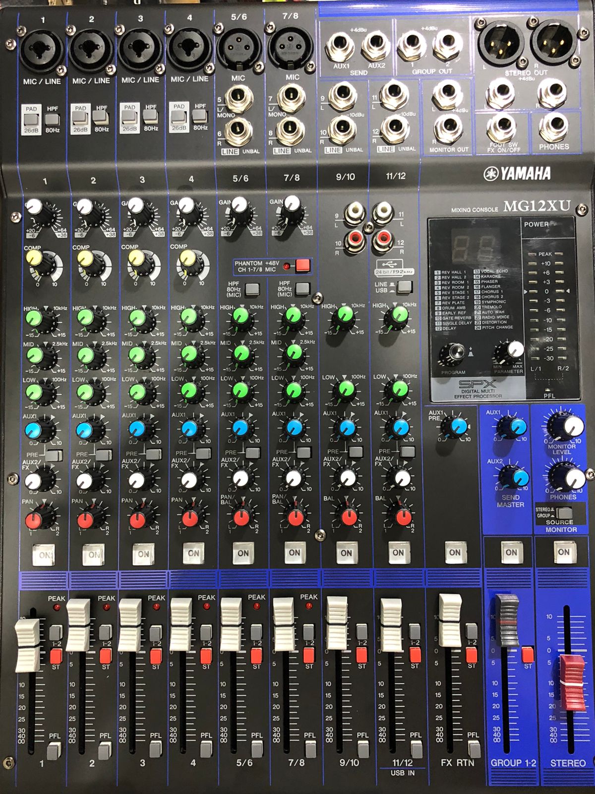 MIXER AUDIO YAMAHA MG 12 XU Lazada Indonesia