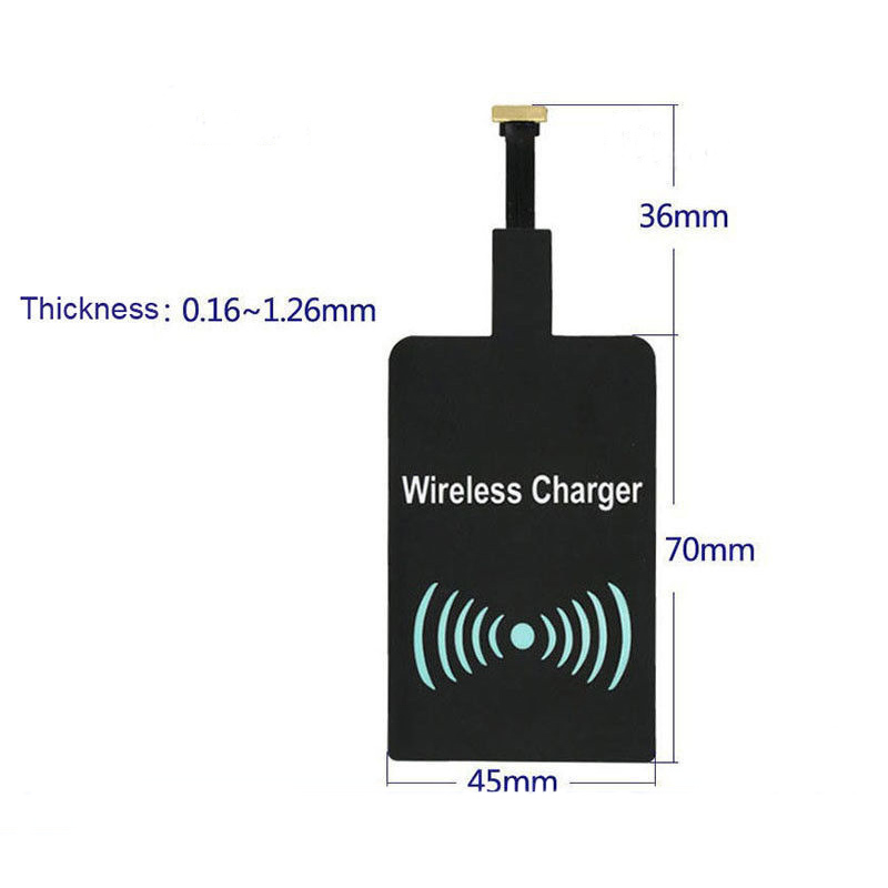 USB Wireless Charger Universal Android USB Type-C  Wireless Charger Adapter Receiver Module