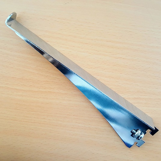 Tay đỡ kệ kính cài thanh ray HTD-TD09