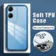 New Phone case Vivo Y03T Back cover Camera Protection Semi Transparent Soft Silicone Shockproof with Lens Protector Films for Vivo Y03T case. 