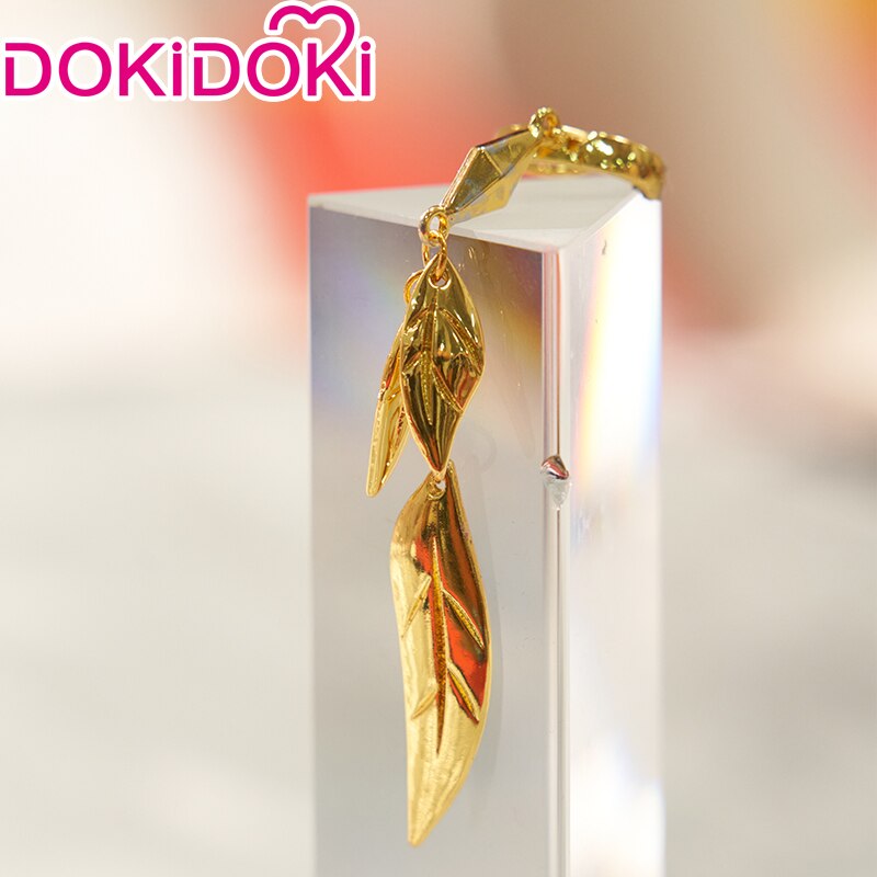 IN STOCK Tighnari Wig Ear Accessories Game Genshin Impact Cosplay Dokidoki Accessory Tighnari Cosplay Dendro Sumeru Earrings