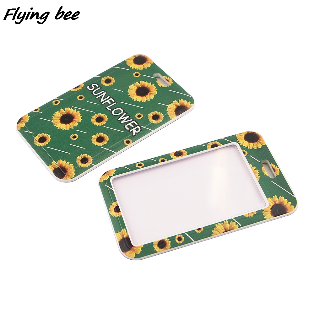 %E3%80%90NatureVault%E3%80%91Flyingbee%20X1380%20Green%20Sunflower%20Hidden%20Disability%20Fashion%20Lanyards%20ID%20Badge%20Holder%20Holder%20Jewelry%20-%20Image%204