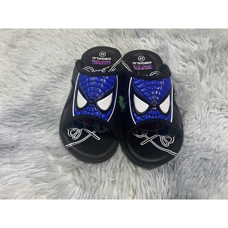 High-End Children's Fashion Spider Superhero Slippers