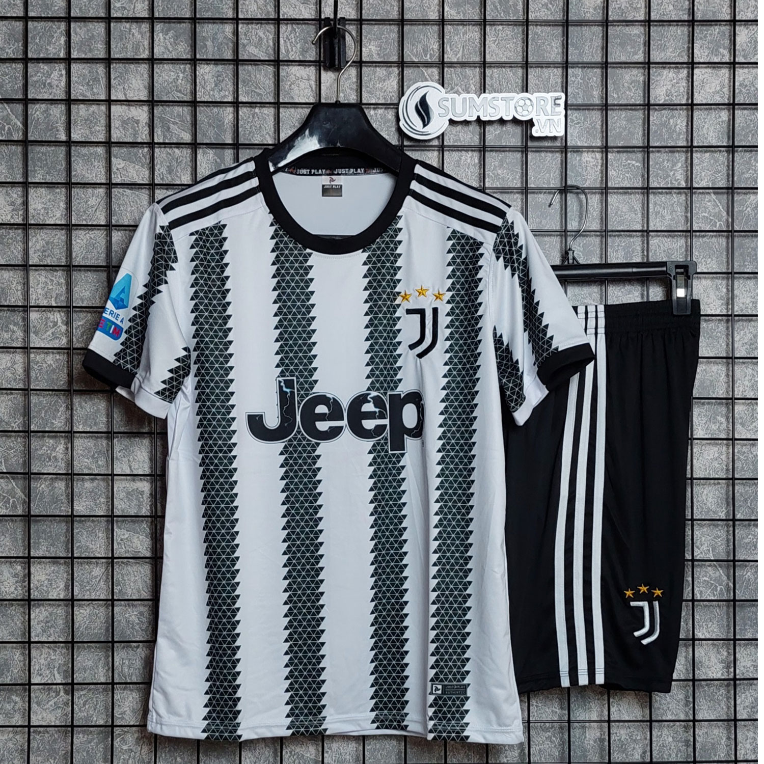 [HCM]Áo Đấu Bóng Đá CLB Juventus Trắng JP- Bộ Đồ Thể Thao 2022 2023