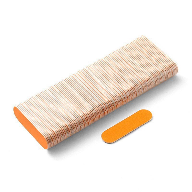 Dũa móng tay mini lốc 100 chiếc 2 mặt nhám, dũa nail box