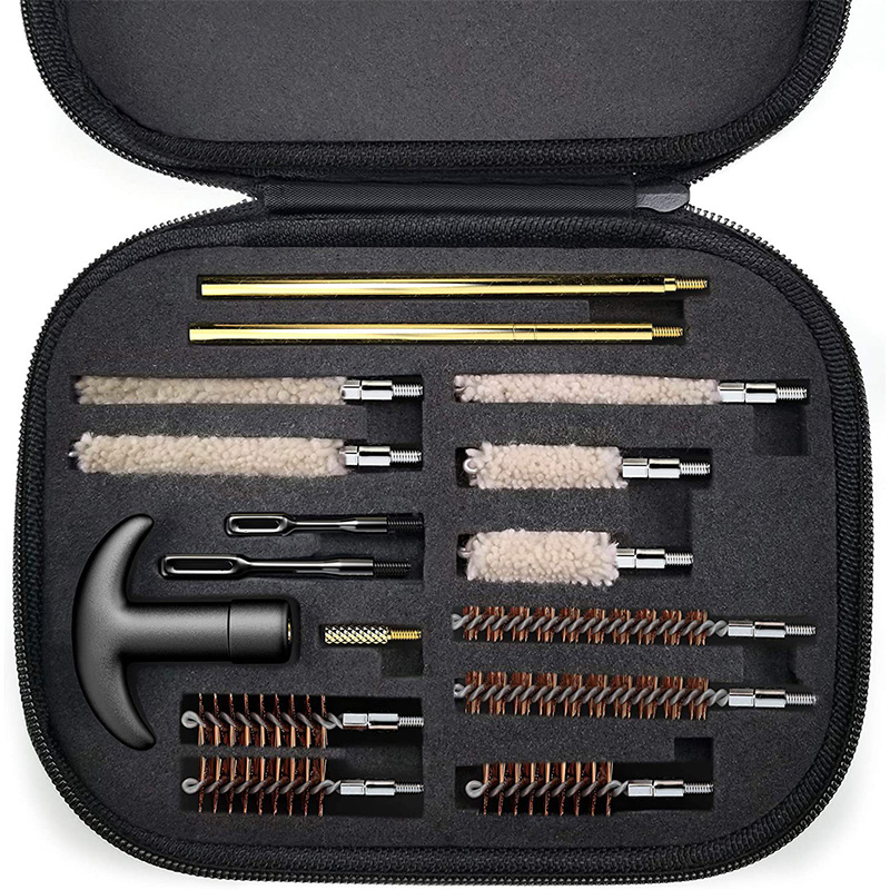 Pipe brush tools cleaning kit cloth bag pipe dredging cleaning brush set