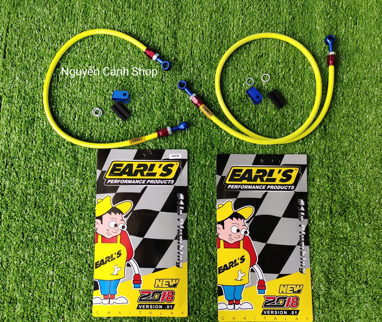 Cặp dây dầu exciter trước sau earls thái lan sale