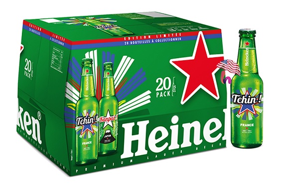 Bia Heineken Pháp thùng 20 chai