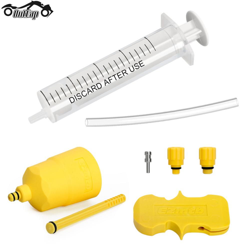 Hydraulic Disc Brake Bleeding Tool Set Easy To Use Bicycle Brake Bleed Kit Road Mountain Bike Repair Tools for SHIMANO