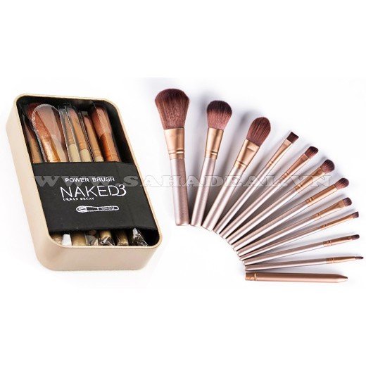 BỘ CỌ 12 CÂY NAKED 3 MỀM MỊN ĐA DỤNG MAKEUP