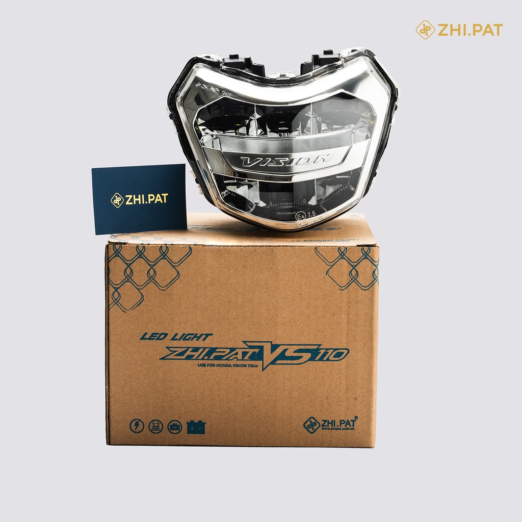 CHÓA LED 2 TẦNG ZHIPAT GẮN VISION 2014 - 2020 (HÀNG HÃNG FULL BOX)