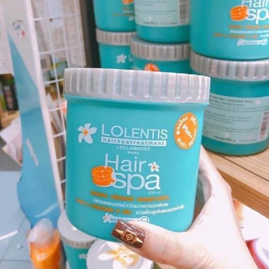 Kem ủ tóc hoa sứ lolentis hair spa 500ml