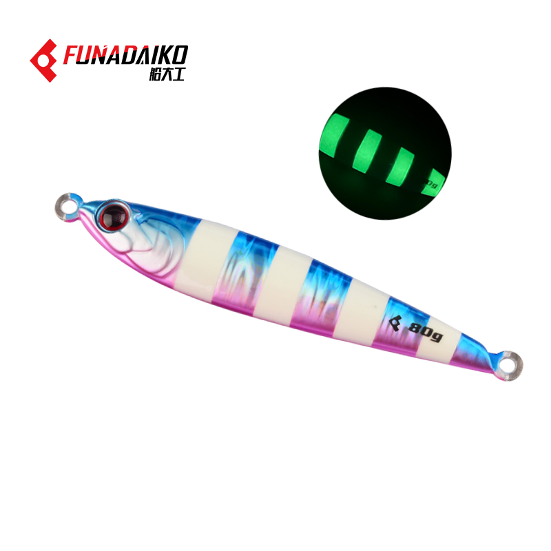 Funadaiko%202023%20Tungsten%20New%20Slow%20Metal%20Jigging%20Lures%2030g%2040g%2060g%2080g%20100g%20120g%20Luminous%20Fishing%20Bait%20Jig%20Saltwater%20Lure%20-%20Image%205