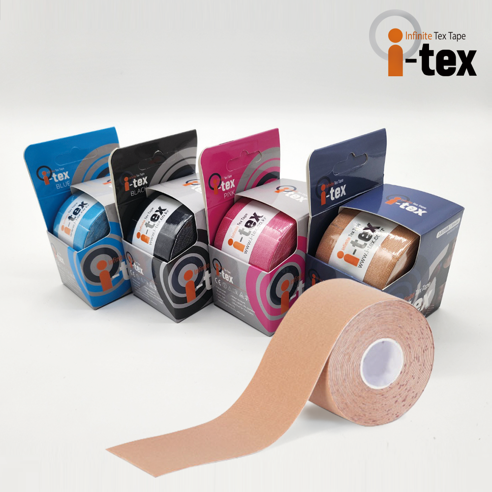 [ITEX] Kinesiology tape - 5cm x 5m - Beige - 1Roll