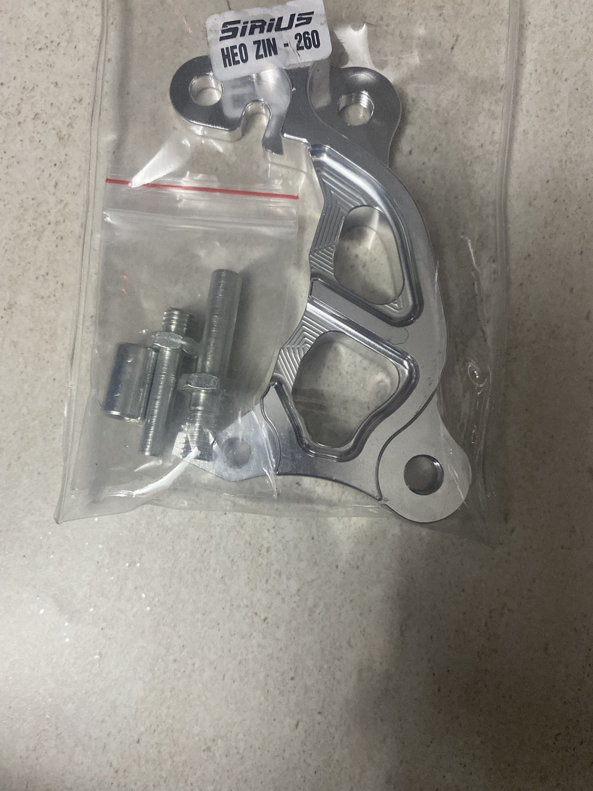 Pass Đĩa nhôm cnc 260mm dành cho sirius cực đẹp