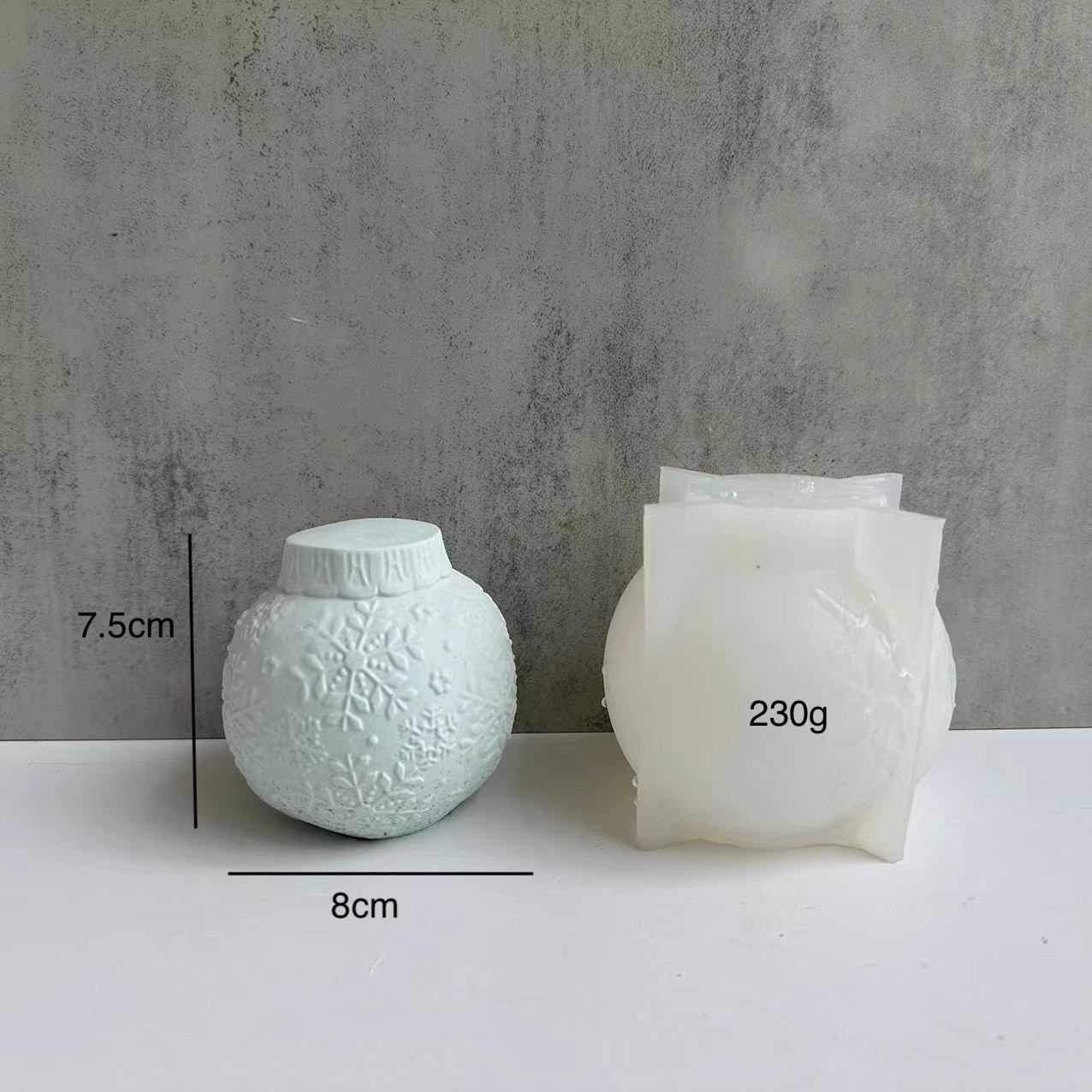 Organic Soy Wax Candle Mold. Rustic Candle Mold Design 竞品链接：https:www.etsy.commarketcandle_mold Clay Lantern Ball Candle Mold Scented Snow Ball Candle Mold DIY Candle Making Mold