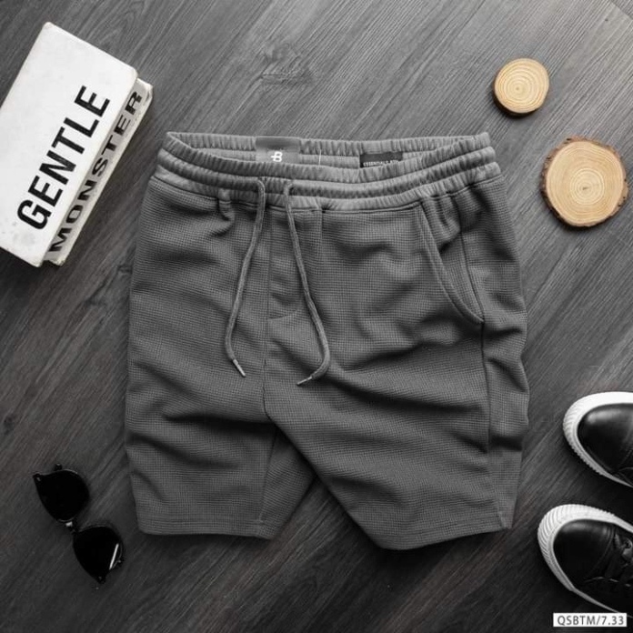 Quần short nam <110KG chất vải tổ ong thoáng mát thông thoáng thời trang Trinh Bigsize Q01