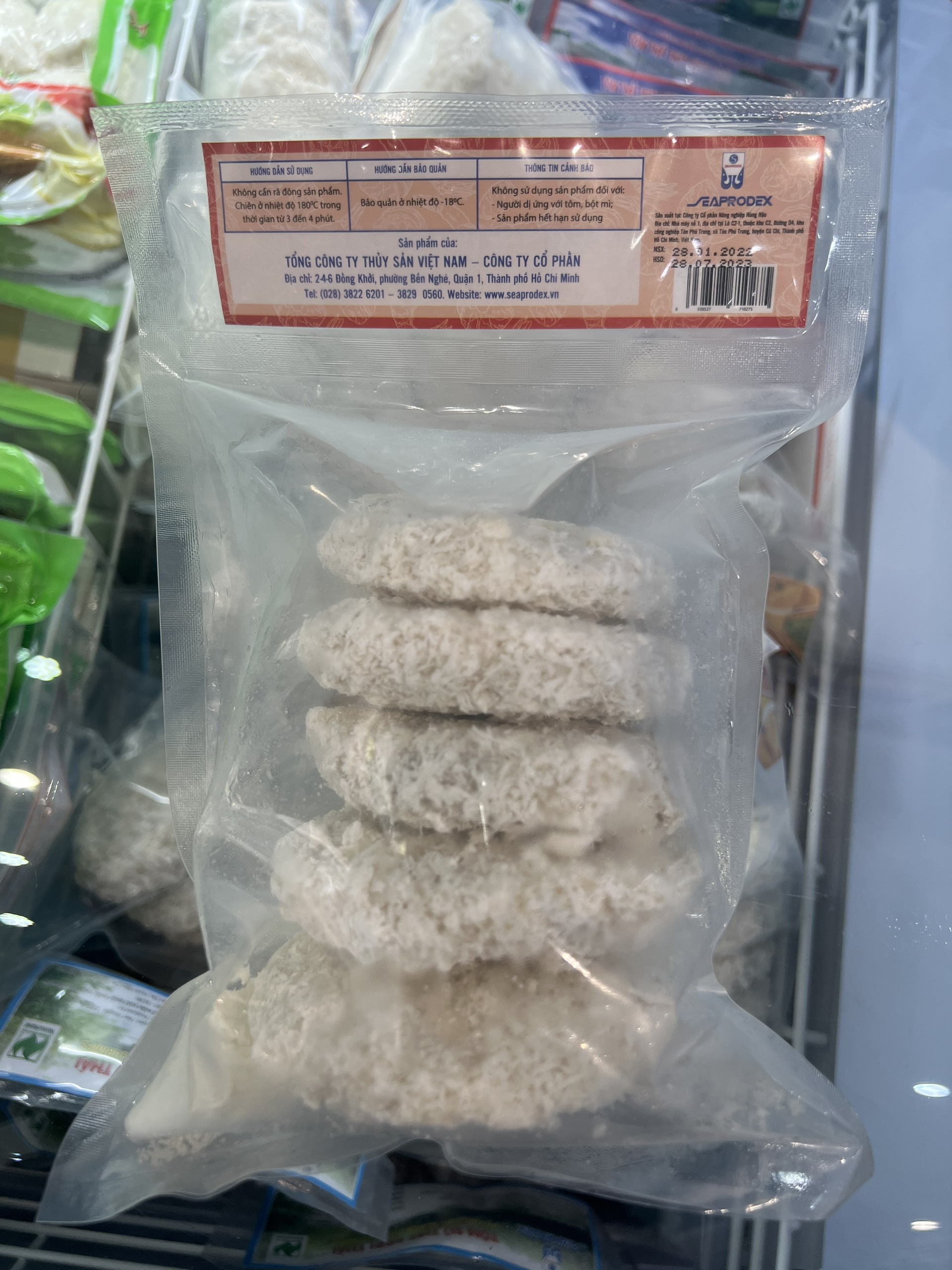 Bánh Tôm Tẩm Bột Seaprodex - 350g