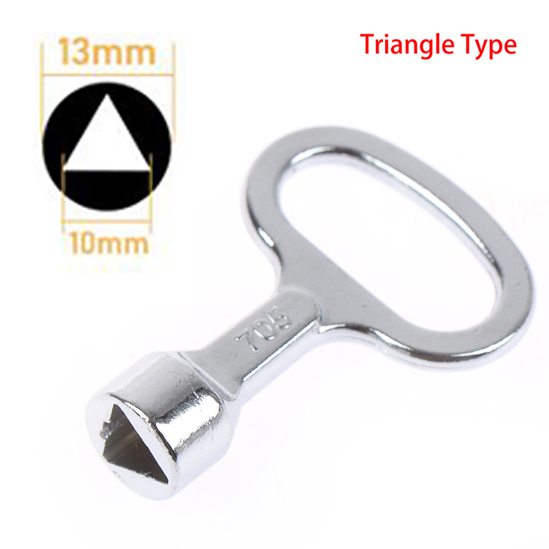 Panel Lock Key Universal Wrench Triangle/Socket Electrical Cupboard Box Switch. 