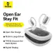 OS Baseus Eli Fit Open-Ear True Wireless Earphones Bluetooth 5.3 Headphones. 