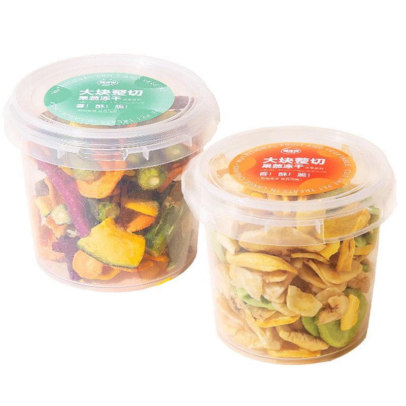 Hộp 200gr rau củ, trái cây sấy cho chó mèo