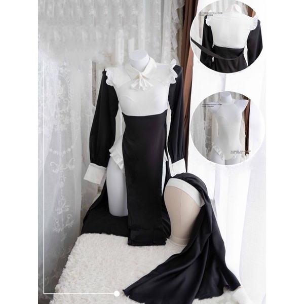 AA18-[Có sẵn] Set Đồ Hoá Trang Nhân Vật Nun Nữ Tu Cosplay
