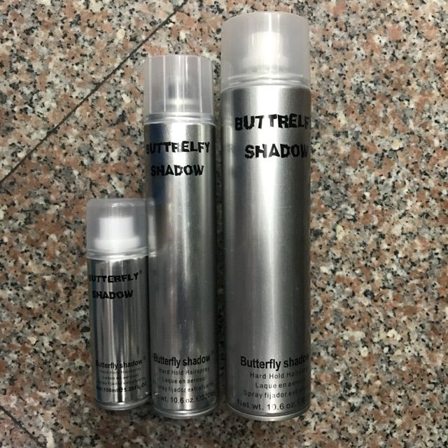 GÔM XỊT TÓC BUTTERFLY SHADOW ( Chai 320ml và 600ml) - chuẩn hàng xịn