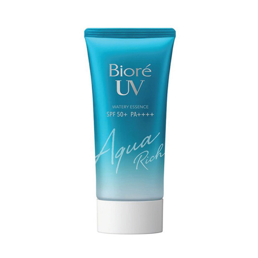 บิโอเร ยูวี อะควา ริช วอเตอร์รี่ เอสเซ้นส์ 50กรัม Biore UV Aqua Rich Watery Essence SPF50+ PA++++ 50g