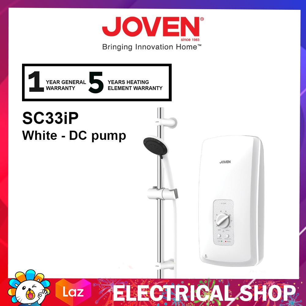 Joven SC33iP White SL30iP White Instant Water Heater