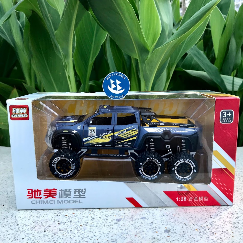 [BNB's Corner] Xe mô hình Mercedes X-Class Exy 6x6 tỷ lệ 1:28