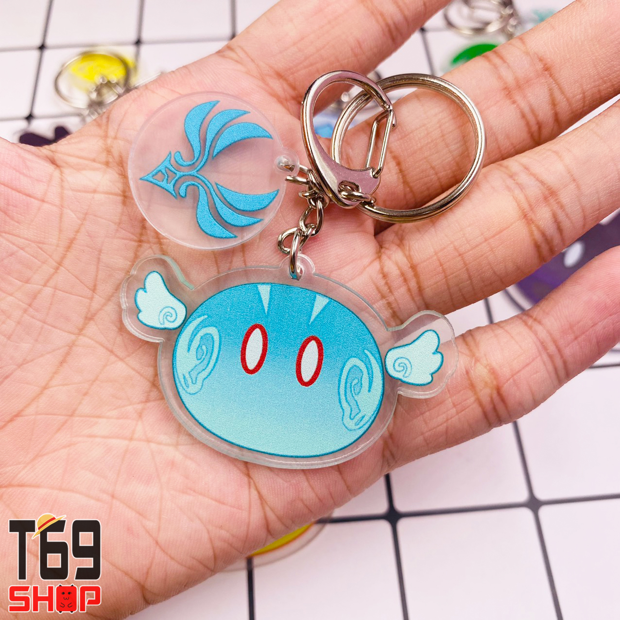 Móc khóa mica game Genshin Impact - Slime [T69 Shop]
