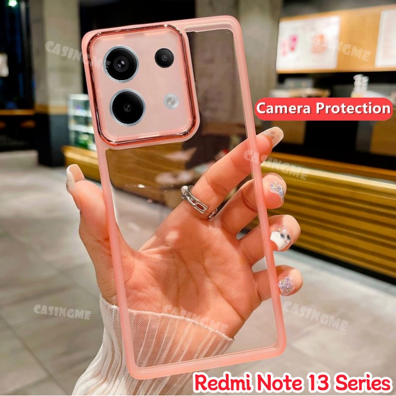 Redmi Note 13 14 Note13Pro 5G Máy Ảnh Bảo Vệ Mềm Ốp lưng trong Cho Redmi Note 13 Note13 Redminote13 Pro 13Pro Cộng Với + 4G 5G Silicone điện thoại trong suốt Trường Hợp vỏ lưng chống sốc