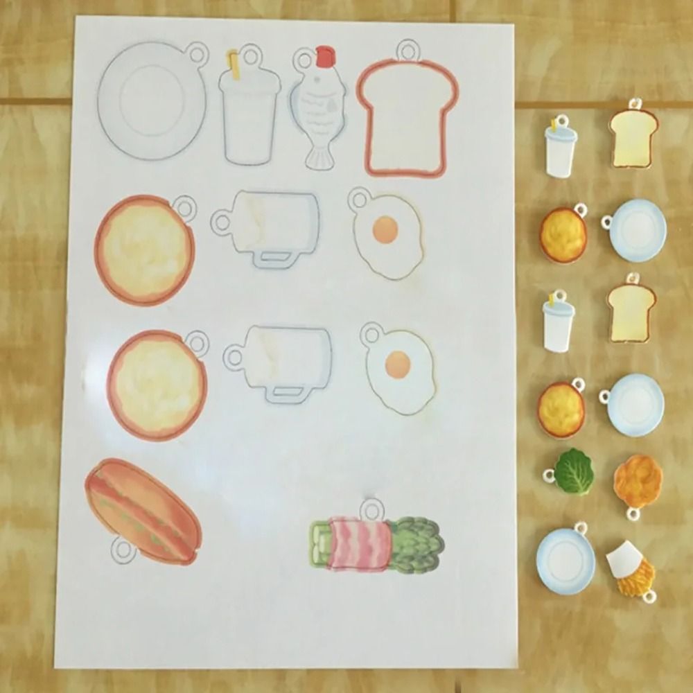 1Pcs New Printable Shrink Plastic Sheets Translucent White 29x20cm Shrink Film Handmade Shrinky Art Papers for Inkjet Printer. 