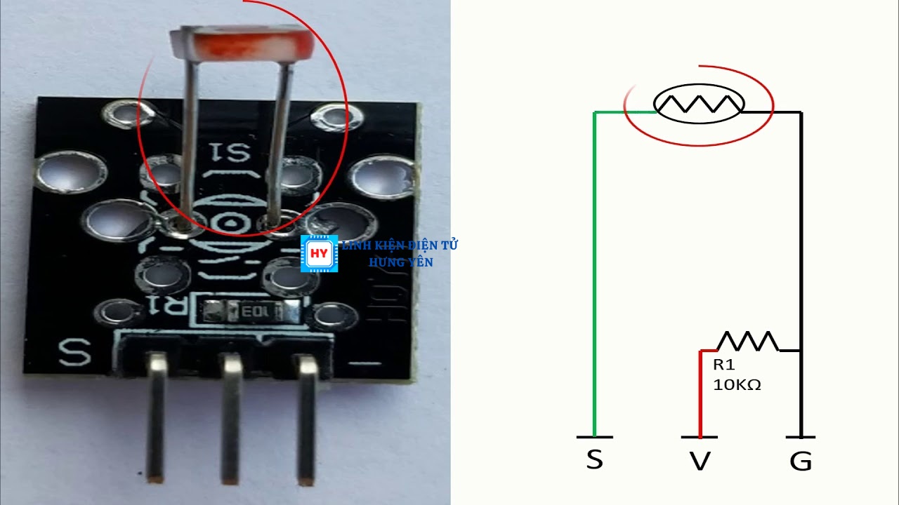 Module Cảm Biến Ánh Sáng KY-018