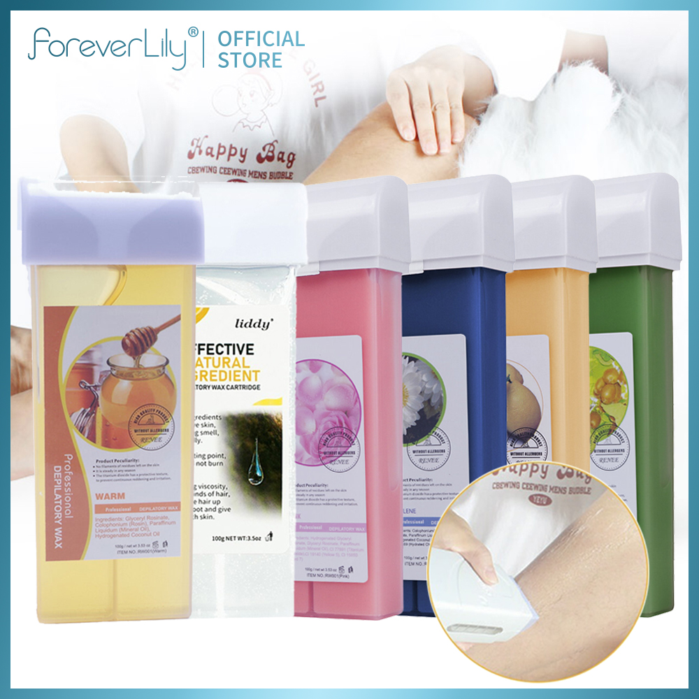 foreverlily%20100g%20Depilatory%20Wax%20Roller%20Epilator%20Facial%20Arm%20Leg%20Armpit%20Body%20Bikini%20Underarm%20Honey%20Hair%20Removal%20Cream%20Beeswax%5BGD%5D%20-%20Image%203
