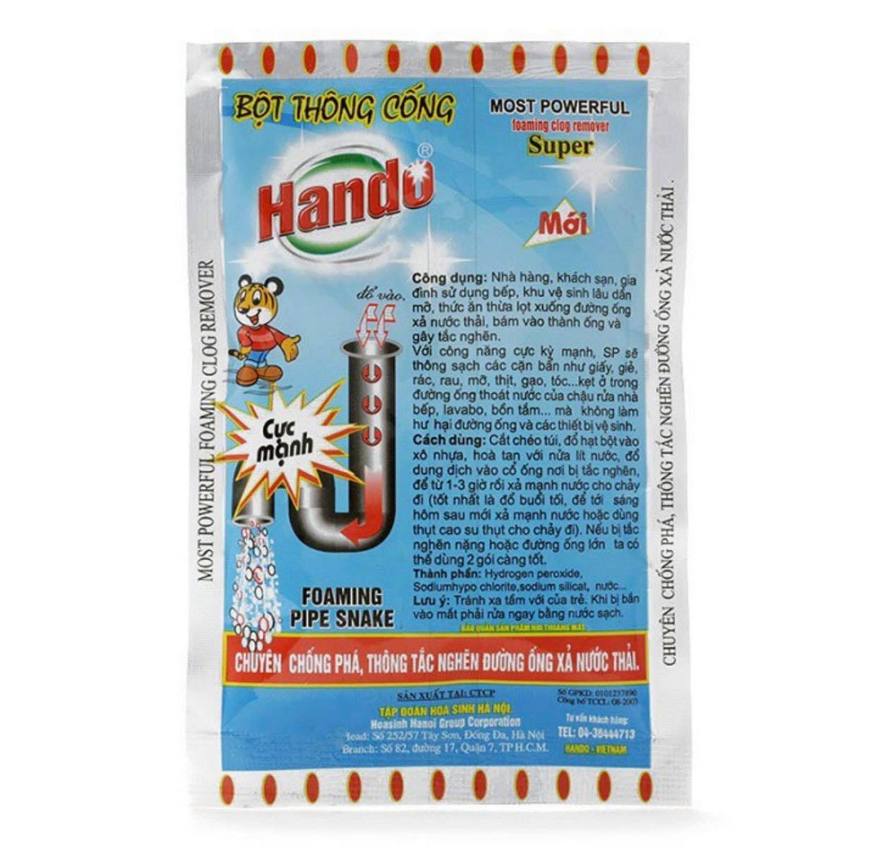 Bột Thông Cống Nội Địa Hando 100g