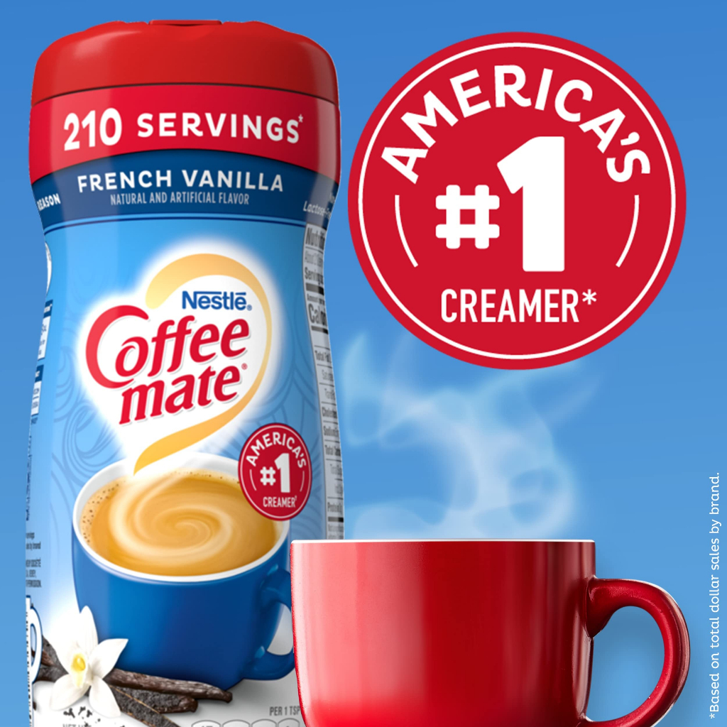NHẬP HÀNG - BỘT KEM PHA CÀ PHÊ COFFEE MATE NESTLE VỊ VANILLA