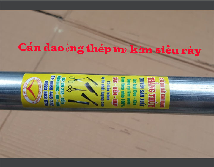Dao Phát Cây Phát Cỏ Thép Nhíp Xe Cán Sắt