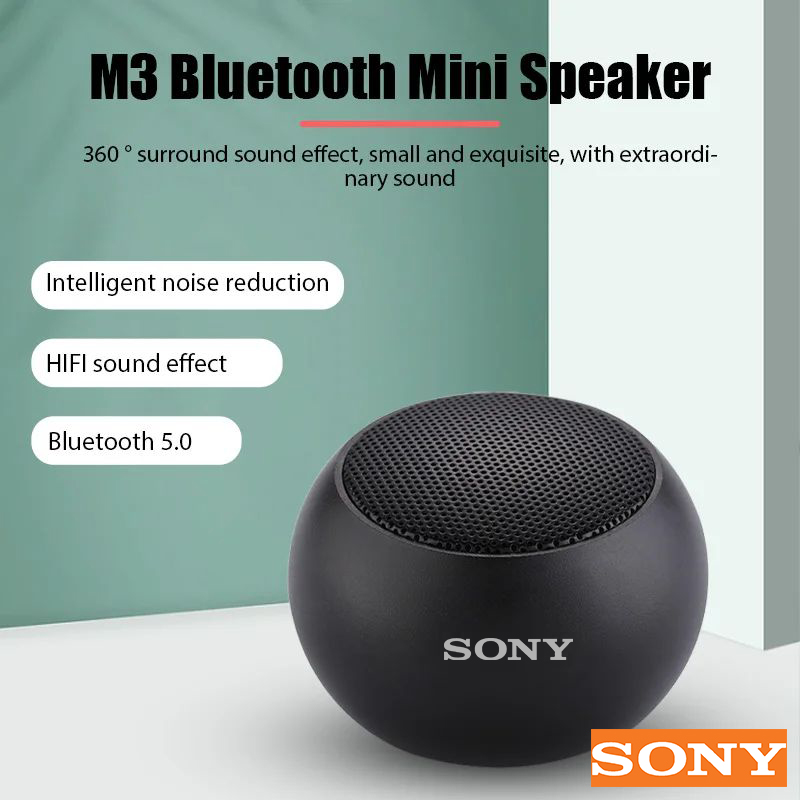 100% Quality+COD  SONY Bluetooth Mini Speaker Bluetooth 5.0 Portable Speaker Bluetooth Speaker