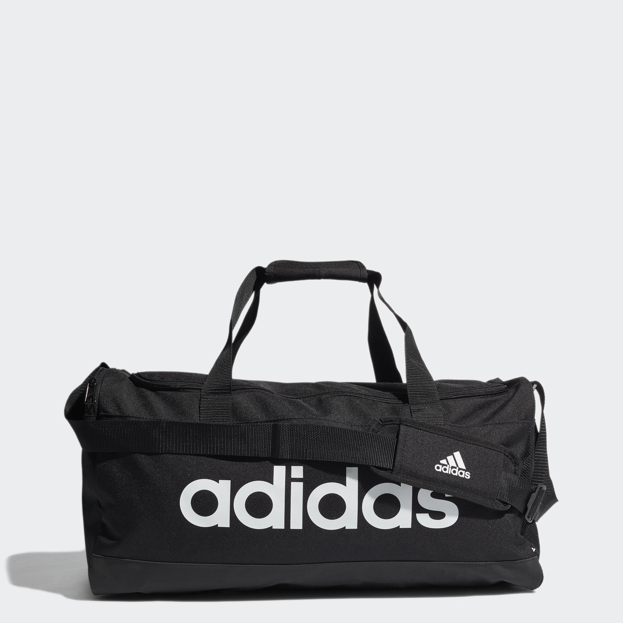 Adidas Phong cách sống Túi Duffel Logo Essentials Cỡ Vừa Unisex Đen GN2038