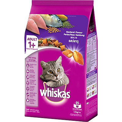 Thức ăn cho mèo Whiskas 1,2kg
